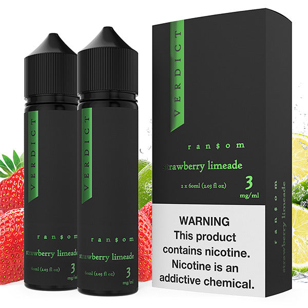 Ransom - Strawberry Limeade by Verdict - Revamped Series | 2x60mL With Packaging