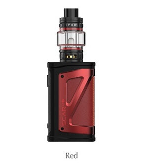 SMOK Scar 18 Starter Kit 230w | TFV18 Tank Edition Red