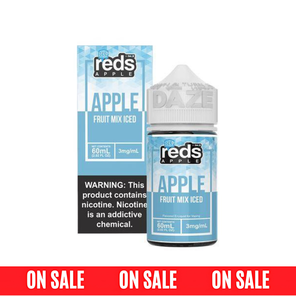 Reds Fruit Mix Iced by Reds Apple Series 60mL (Freebase) On Sale