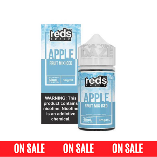 Reds Fruit Mix Iced by Reds Apple Series 60mL (Freebase) On Sale