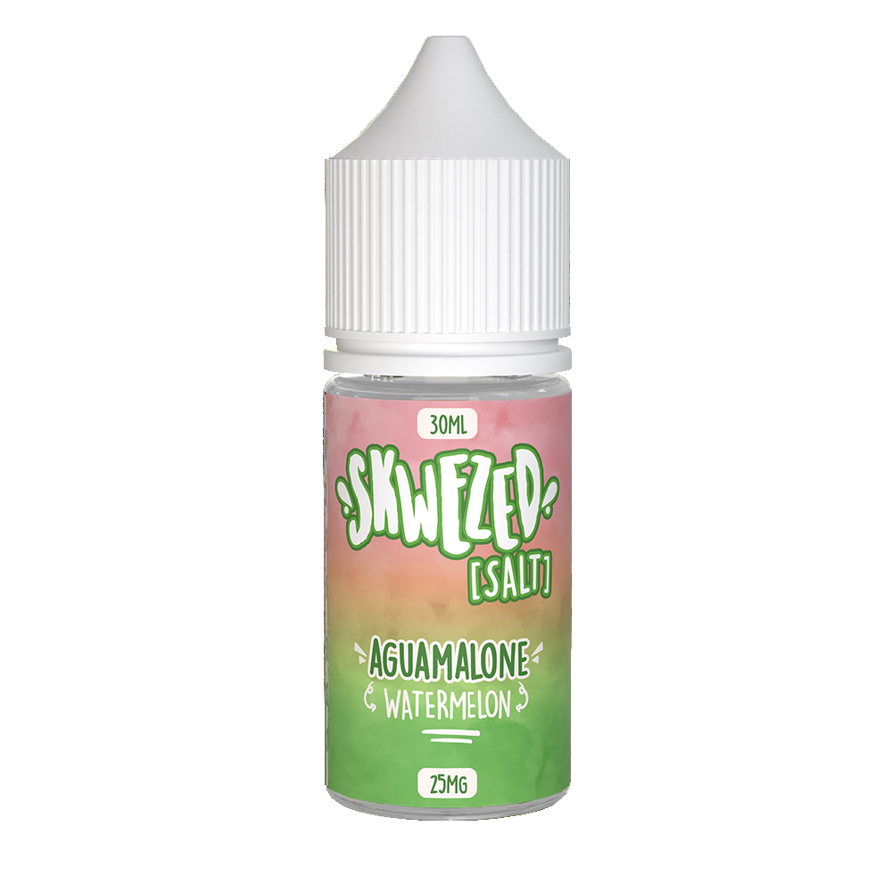 Aguamelon (Watermelon) by Skwezed Salt 30mL (Salt Nic) Bottle