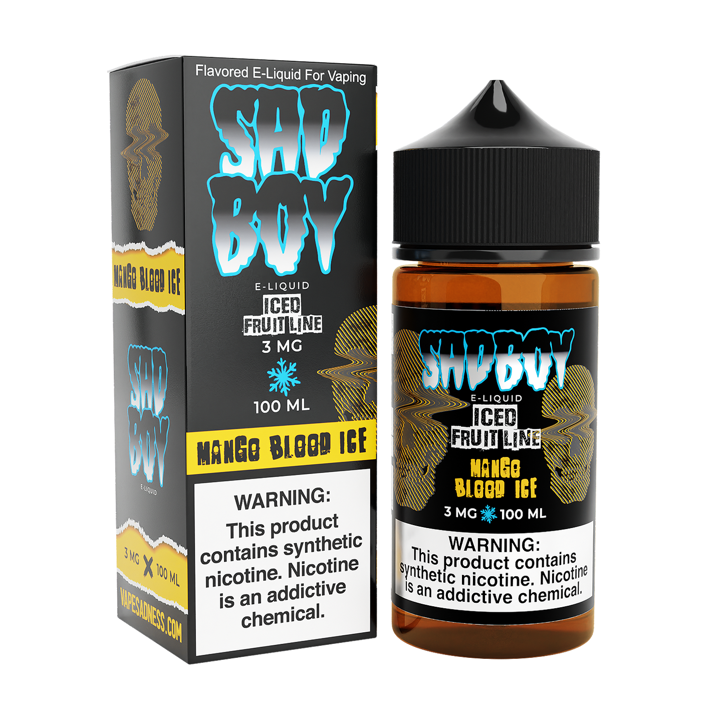 Mango Blood Ice by Sadboy Series 100ml with Packaging