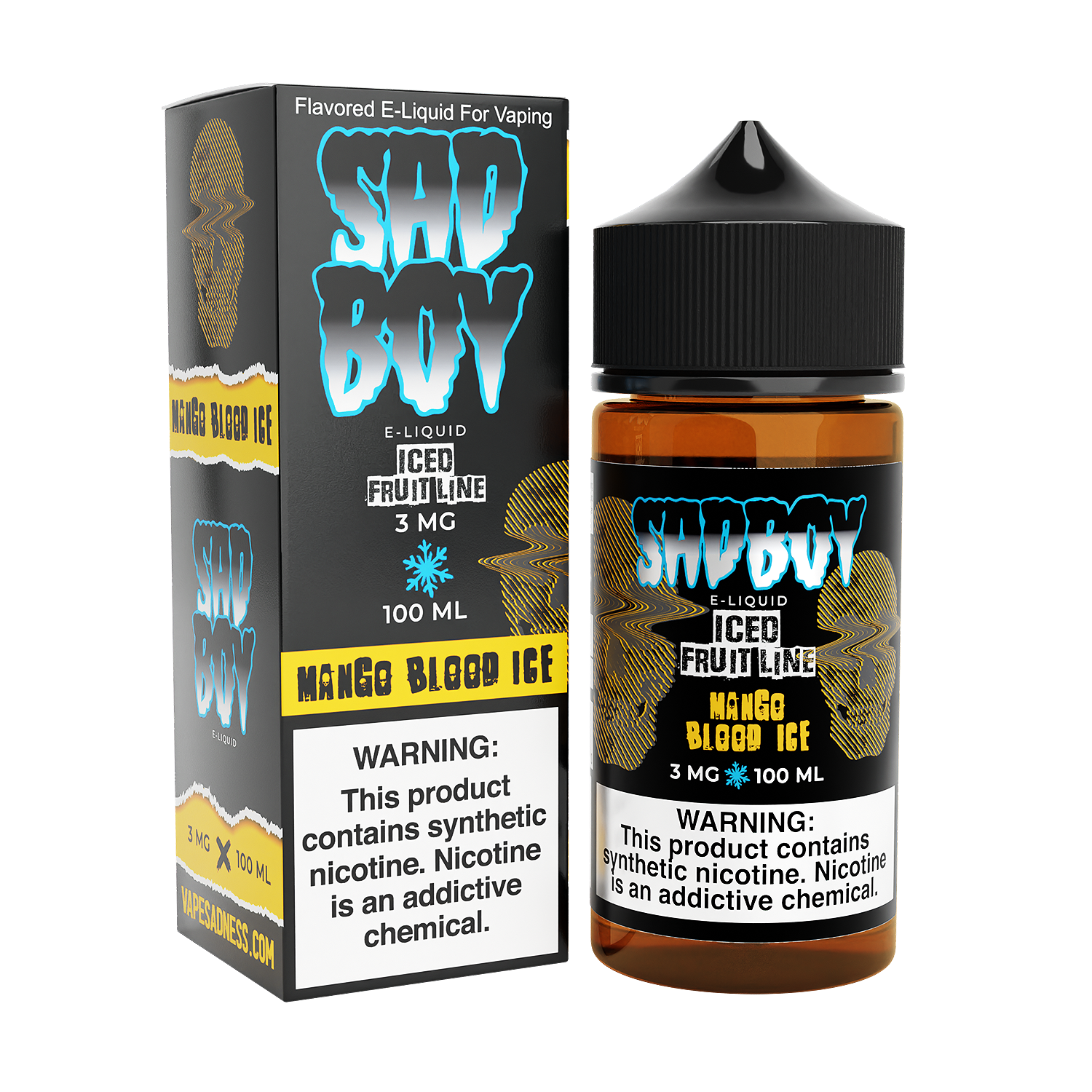 Mango Blood Ice by Sadboy Series 100ml with Packaging