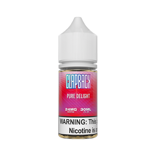 Pure Delight By Saveurvape - Clap Back TF-Nic Salts 30mL Bottle