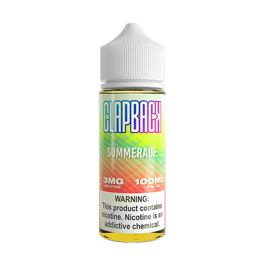 Summerade By Saveurvape - Clap Back TF-Nic 100mL Bottle