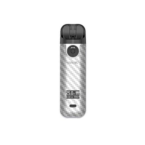 SMOK Novo 4 Kit | 25w Silver Carbon Fiber