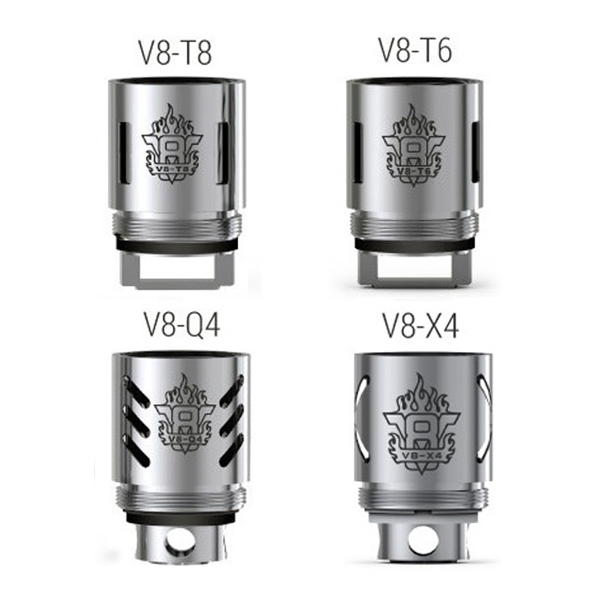 SMOK TFV8 Cloud Beast Replacement Coils (Pack of 3) Group Photo