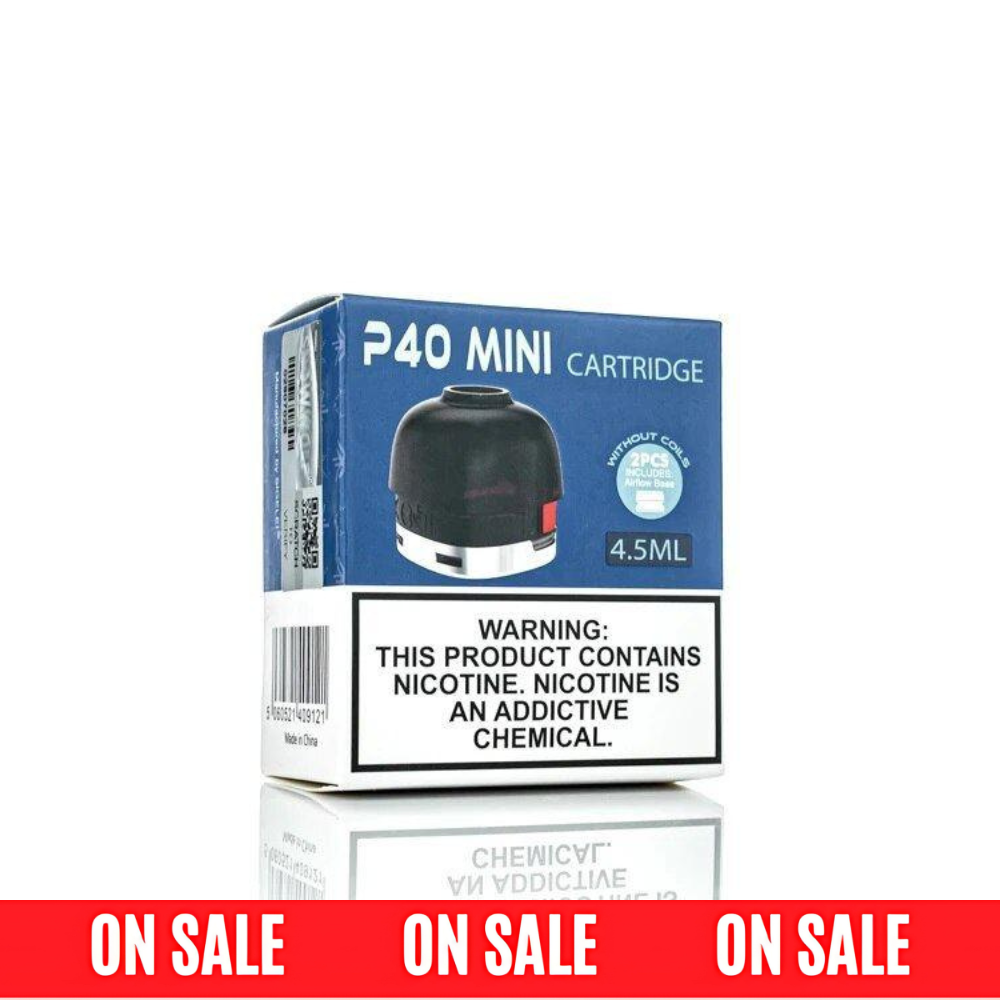 SnowWolf P40 Mini Replacement Pods (2-Pack)