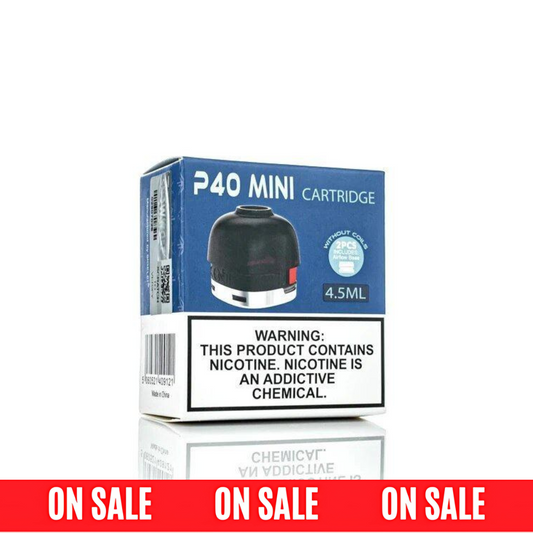 SnowWolf P40 Mini Replacement Pods (2-Pack)