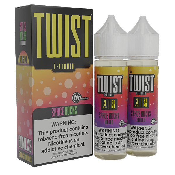 Space Rocks by Twist TFN Series (x2 60mL) 120mL with Packaging