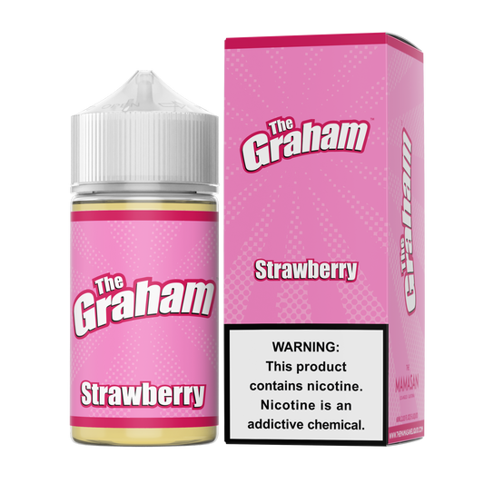 Strawberry by The Graham Series 60mL (Freebase) with Packaging