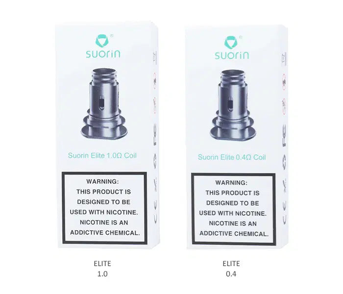 Suorin Elite Coils (3-Pack) Group Photo Packaging