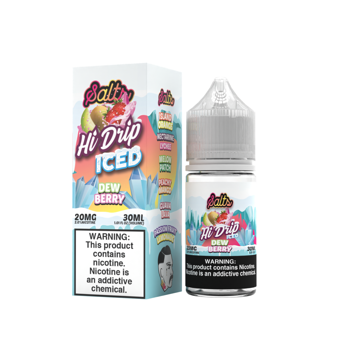 Dewberry Iced by Hi-Drip 20 mg Salts Series 30ml With Packaging