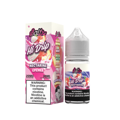 Nectarine Lychee by Hi-Drip Salts 20mg Series 30ml With Packaging