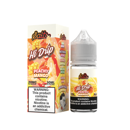 Peachy Mango by Hi-Drip 20 mg Salts Series 30ml With Packaging