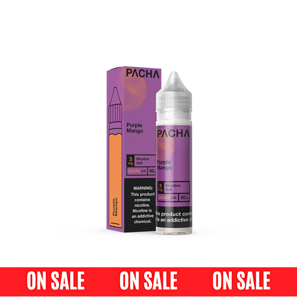 Pachamama TFN Series E-Liquid | 60mL | 3mg | Freebase | Purple Mango With Packaging On Sale