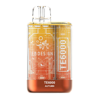 TE6000 (Non Branded EBDESIGN) 6000 Puffs 10.3mL 4% Disposable Autumn