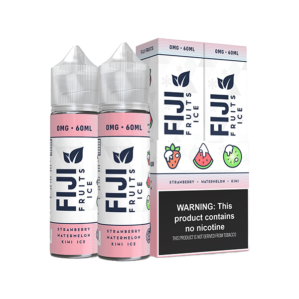 Strawberry Watermelon Kiwi by Tinted Brew – Fiji Fruits Iced Series 60mL | 2-Pack With Packaging