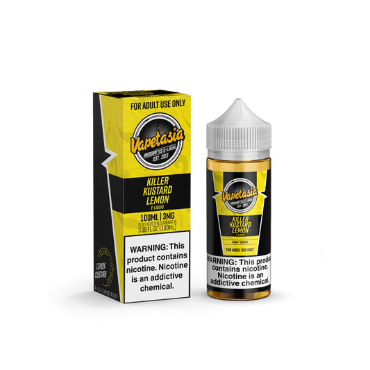 Killer Kustard Lemon by Vapetasia Series 100mL with Packaging