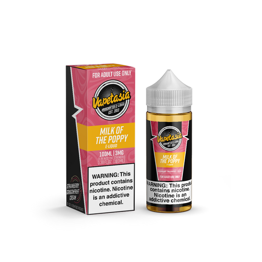 Milk of the Poppy by Vapetasia Series 100mL with Packaging