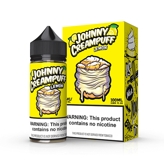 Lemon by Tinted Brew – Johnny Creampuff TFN Series 100mL with Packaging