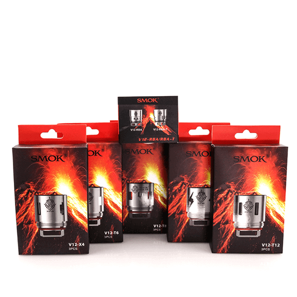 SMOK TFV12 Cloud Beast King Replacement Coils Group Photo