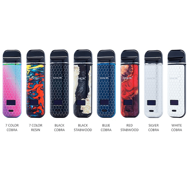 SMOK Novo X Pod System Kit 25w (Pod System) Group Photo