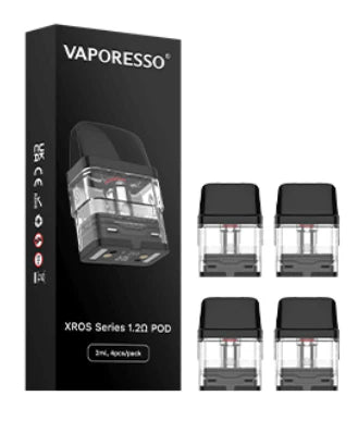 Vaporesso XROS Pods | 4-Pack | 1.2ohm Mesh 2mL with packaging