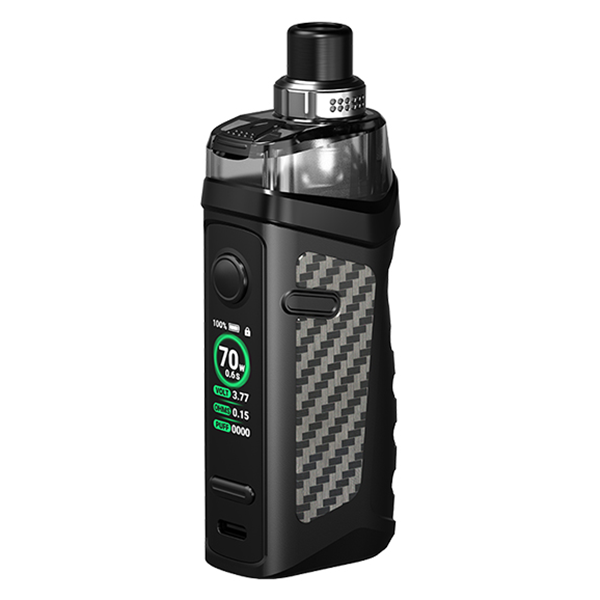 Vandy Vape Jackaroo Pod Kit Carbon Fiber Silver