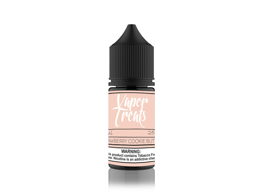 Strawberry Cookie Butter by Vaper Treats Salt TFN Series 30mL Bottle