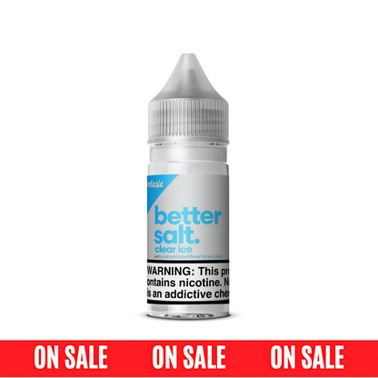 Vapetasia Salt Series E-Liquid | 30k Puffs | 0mg | Better Salt | Clear Ice 