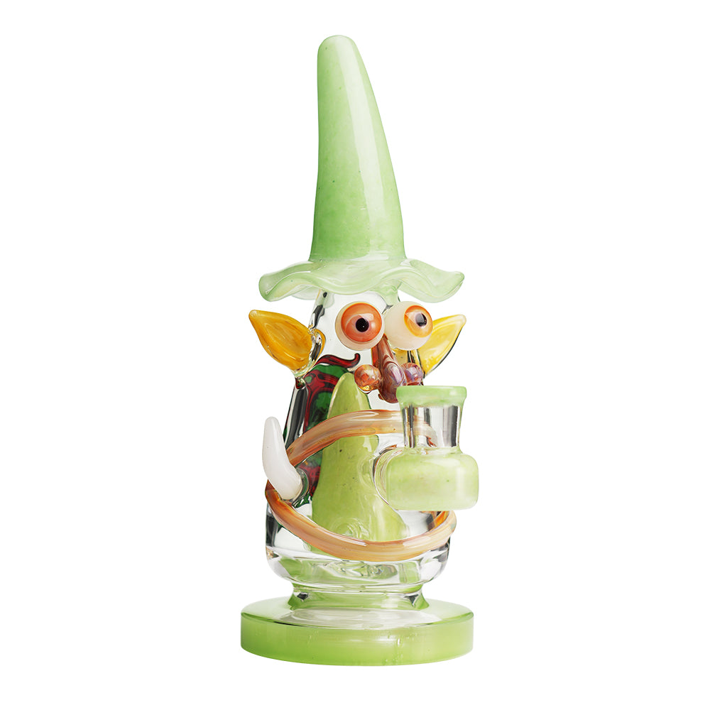 Lookah - 9″ Mini Wizard Glass Dab Rig (WPC1204) | Green