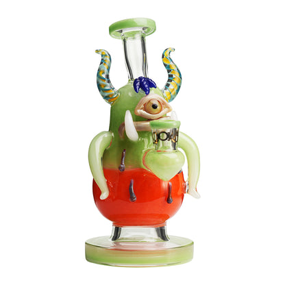 Lookah - 8″ Mini One-eyed Big-bellied Monster Bong (WPC1205) | Green