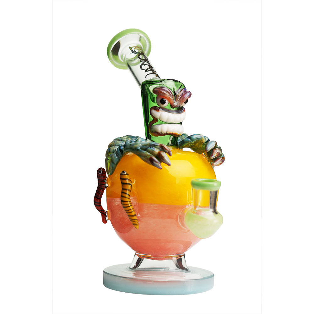 Lookah - 9″ Mini Poison Apple Water Pipe (WPC1210) | Green