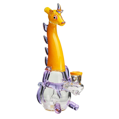 Lookah - 10″ Mini Cute Dragon Water Pipe (WPC1215) | Yellow