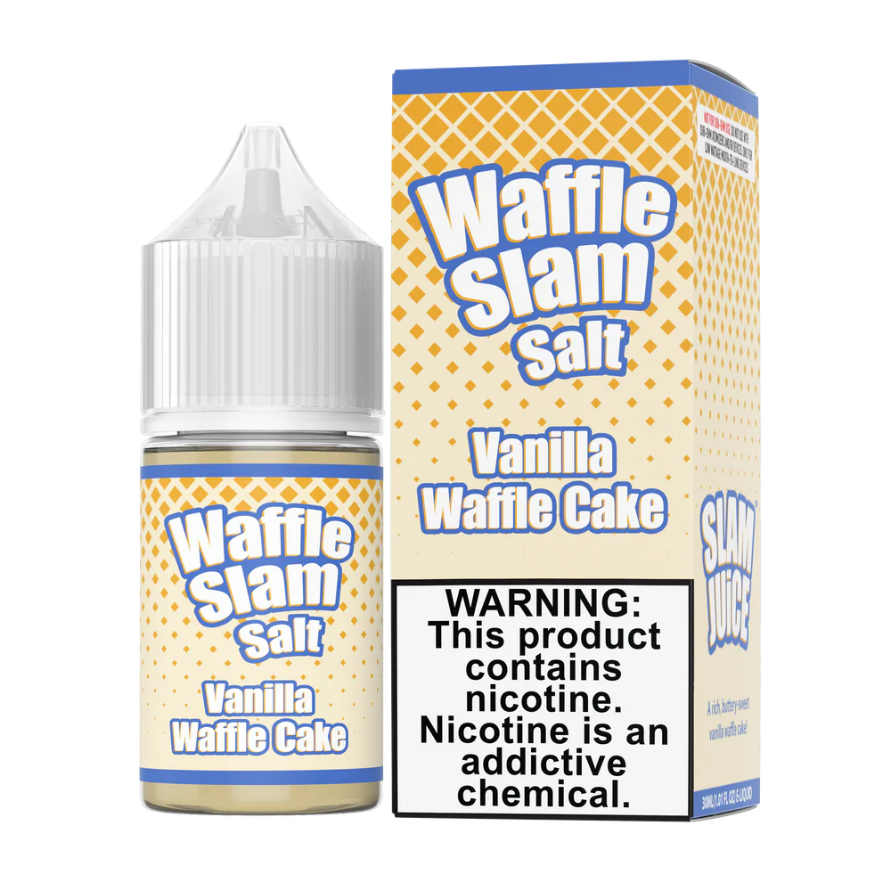 Slam Juice - Waffle Slam Salts 30mL with Packaging