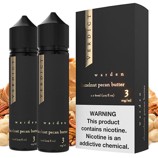 Warden - Hazelnut Pecan Butter by Verdict - Revamped Series | 2x60mL With Packaging