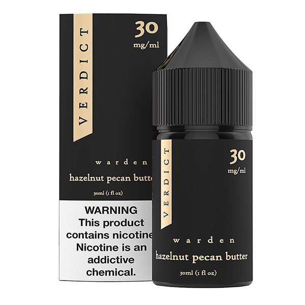 Warden - Hazelnut Pecan Butter by Verdict – Revamped Salt Series | 30mL With Packaging