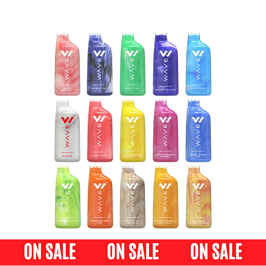 Wave - 8K Puffs Disposable - 18mL 50mg