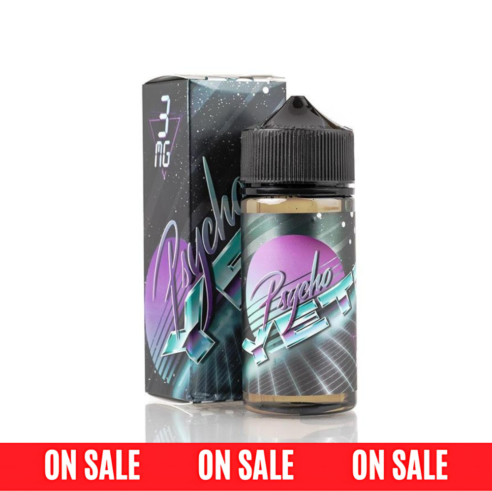 Yeti by Puff Labs Psycho 100mL (Freebase) On Sale