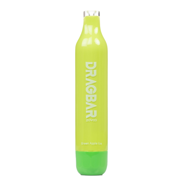 ZOVOO – DRAGBAR Disposable | 5000 Puffs | 13mL Green Apple Ice