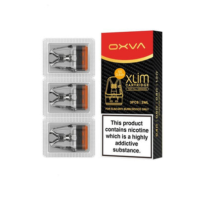 OXVA Xlim (Pods)(3-Pack)(2mL) Top Fill Version SS 0.8ohm with packaging
