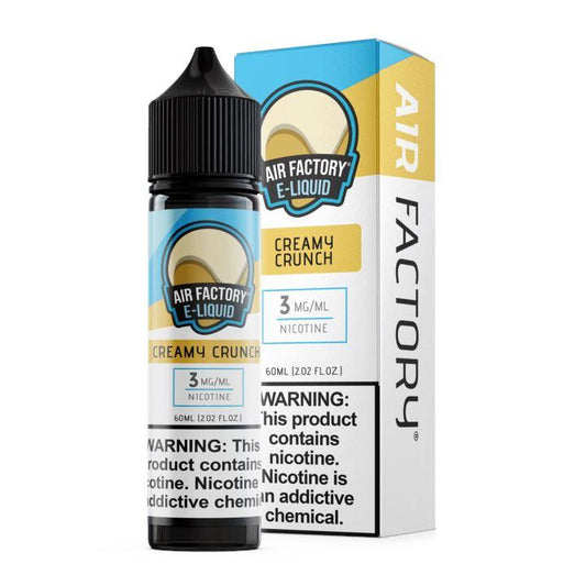 Creamy Crunch by Air Factory Series E-Liquid 60mL With Packaging