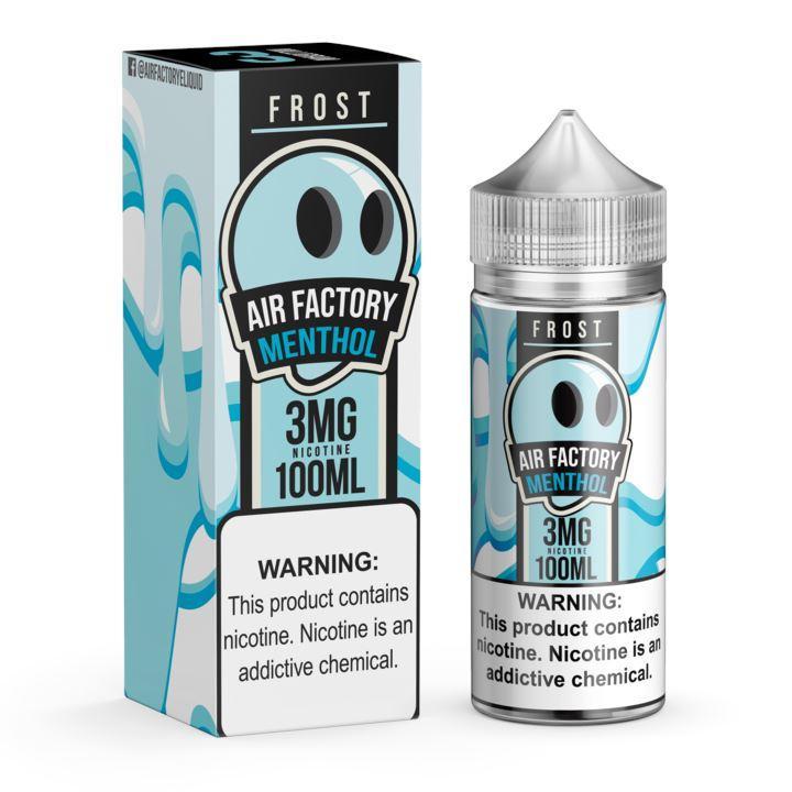 AIR FACTORY FROST Menthol 100mL eLiquid with Packaging