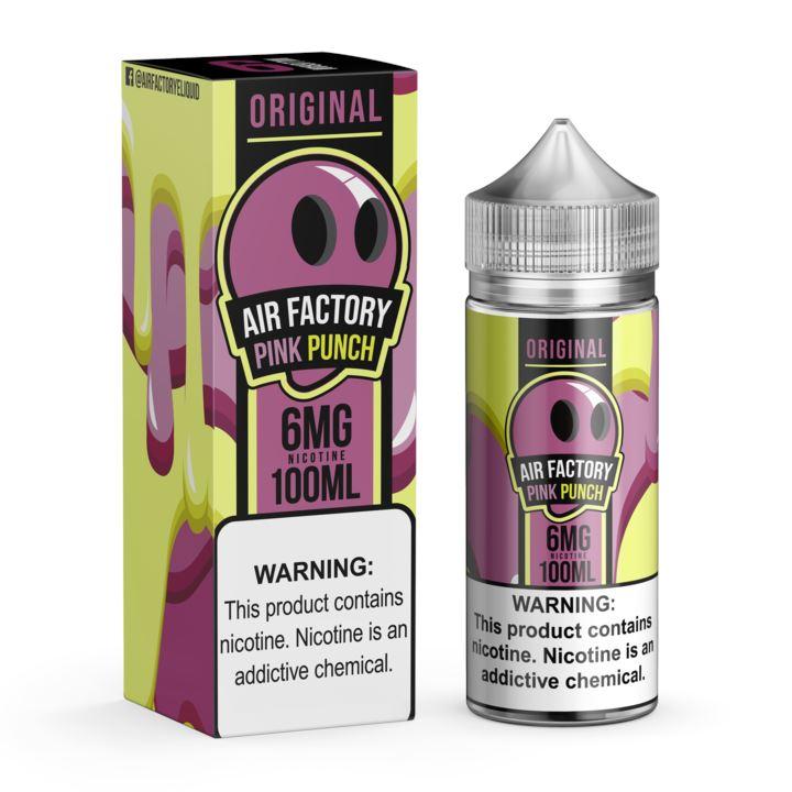 AIR FACTORY ORIGINAL Pink Punch Ice 100mL eLiquid with Packaging