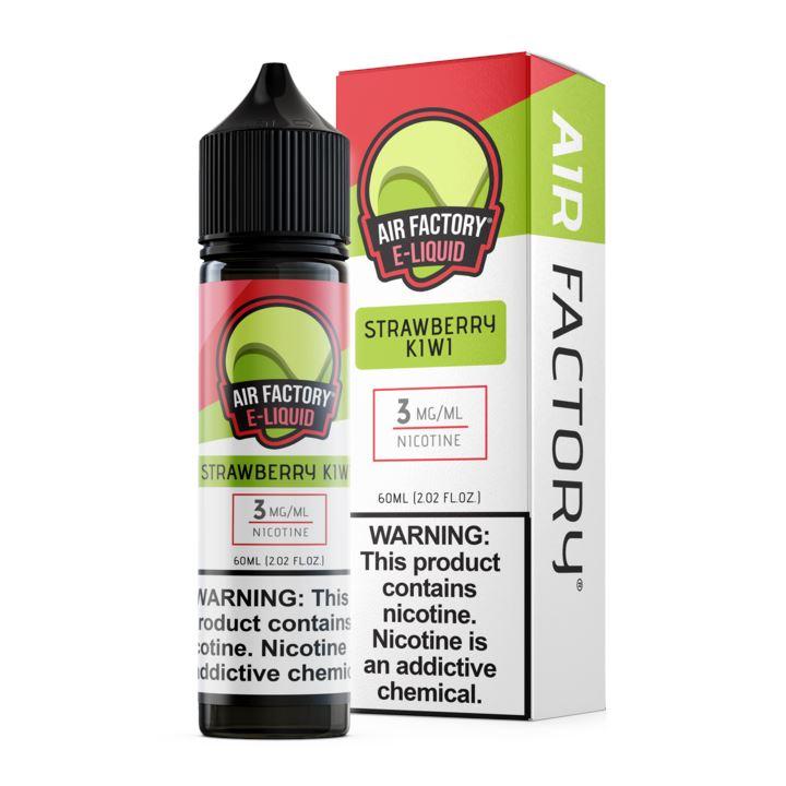 Strawberry Kiwi by Air Factory Series E-Liquid 60mL With Packaging