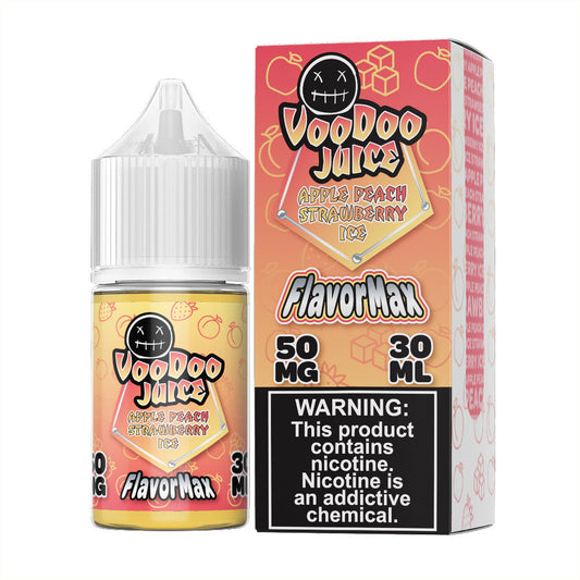 Apple Peach Strawberry by Voodoo Juice FlavorMax Salts Series 30mL With Packaging