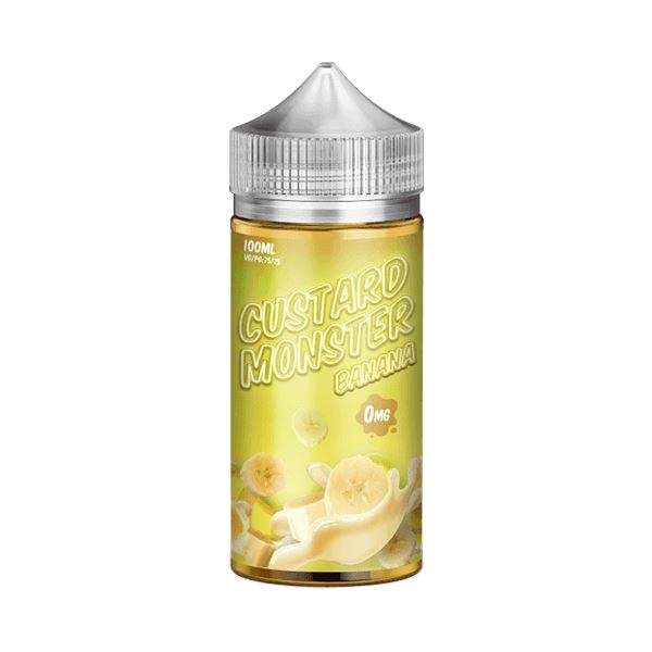 Banana Custard by Custard Monster Series 100mL bottle