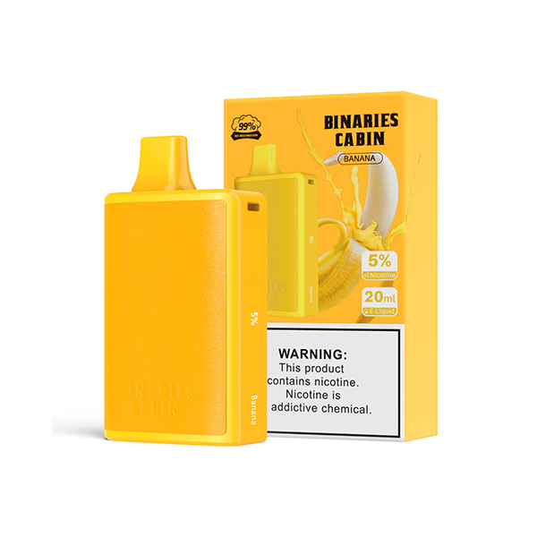 HorizonTech – Binaries Cabin Disposable | 10,000 puffs | 20mL Banana with Packaging