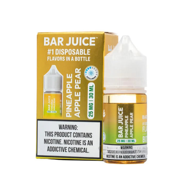 Pineapple Apple Pear Bar Juice BJ30000 Salts 30mL with packaging